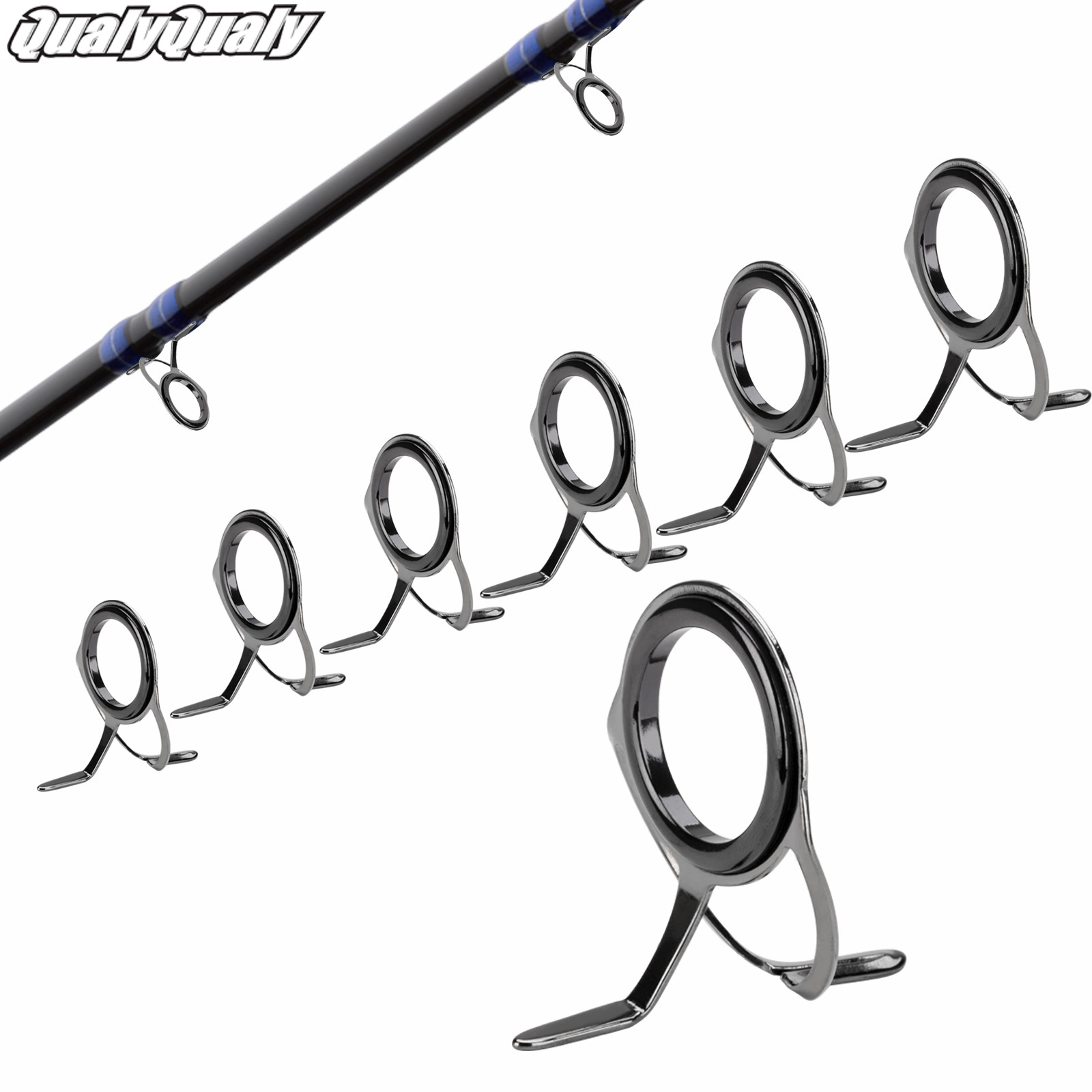 7pcs Fishing Rod Guides Repair - Fishing Rod Repair Kit avis et prix