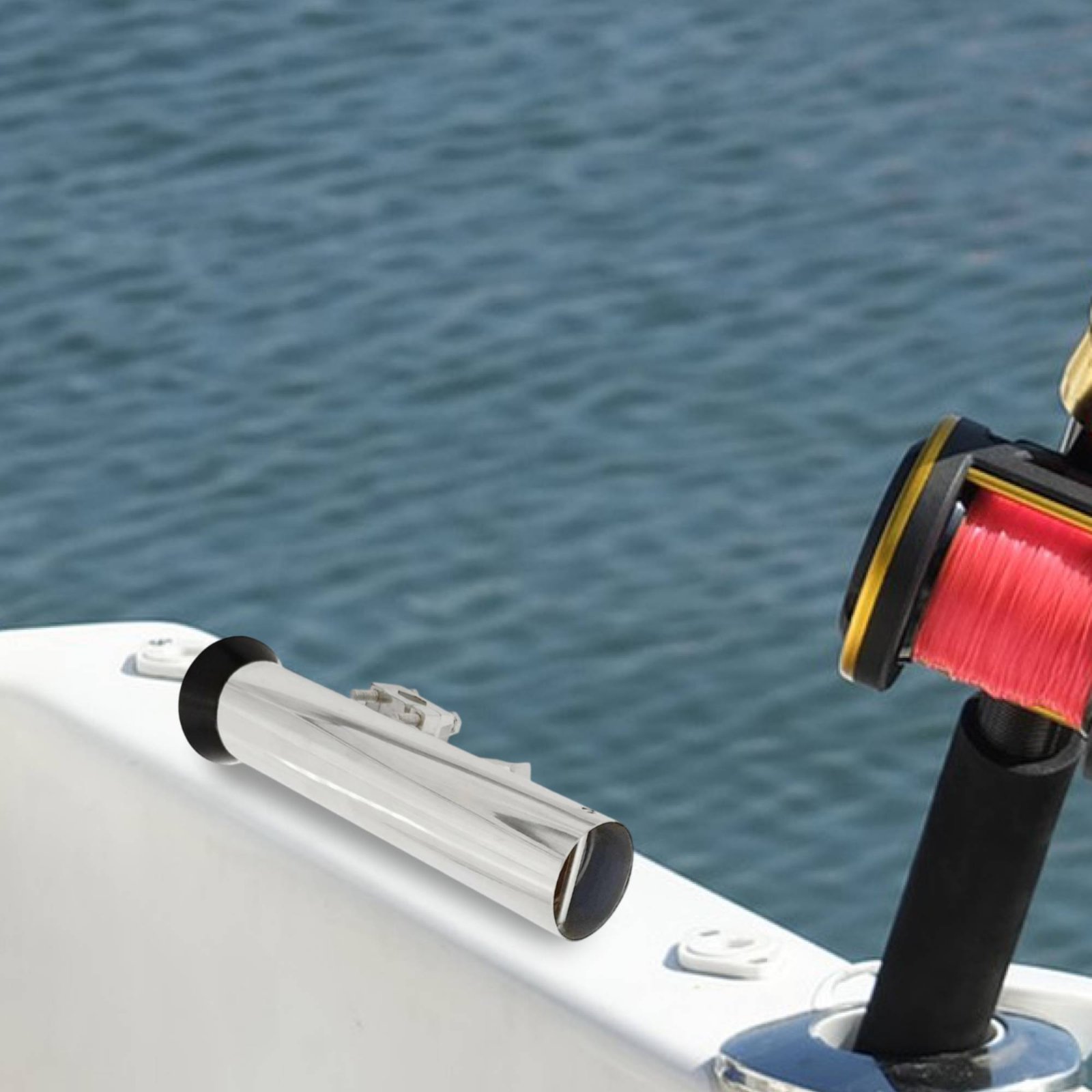 Adjustable Rail Mount Rod Hold - Fishing Rod Boat avis et prix