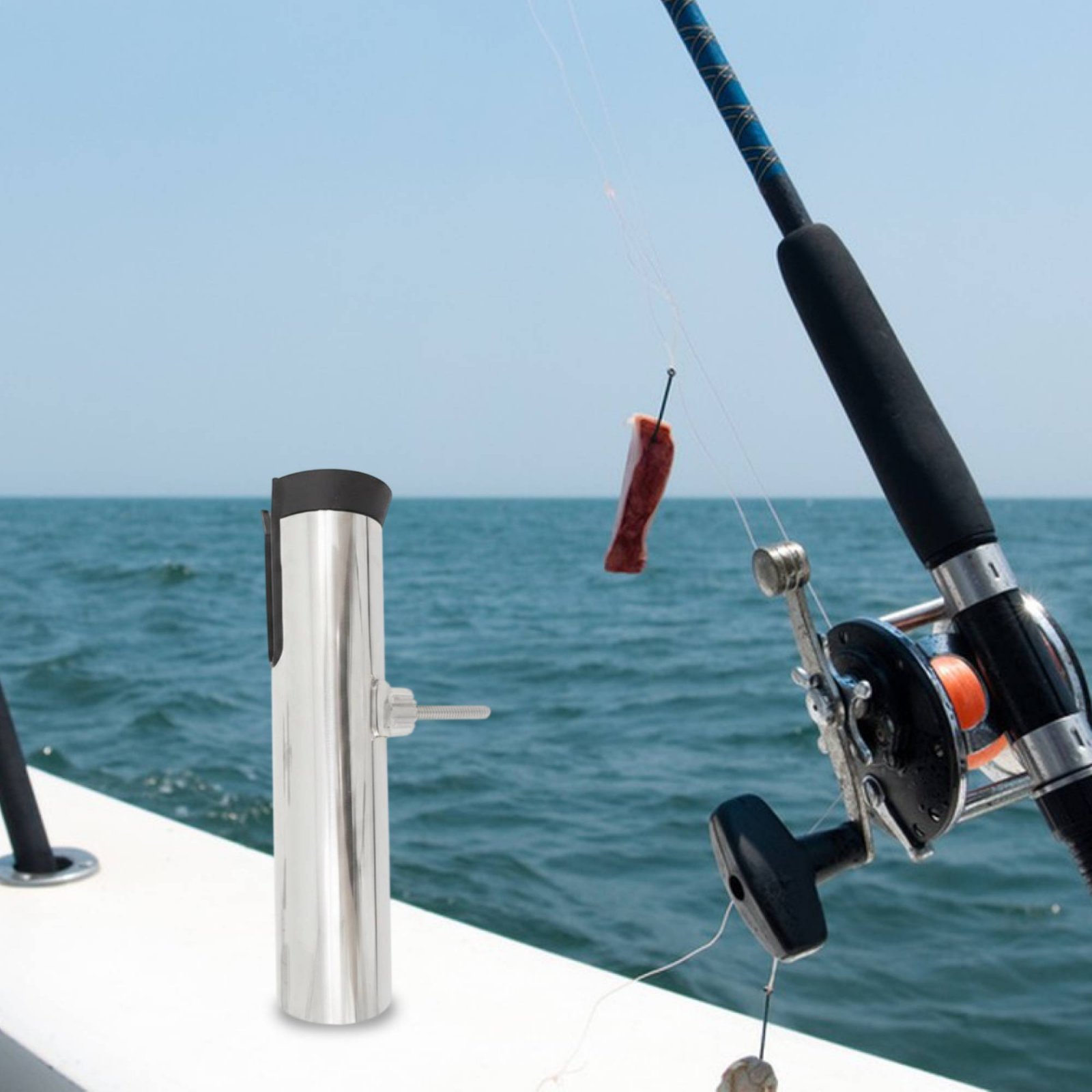 Adjustable Rail Mount Rod Hold - Fishing Rod Boat avis et prix