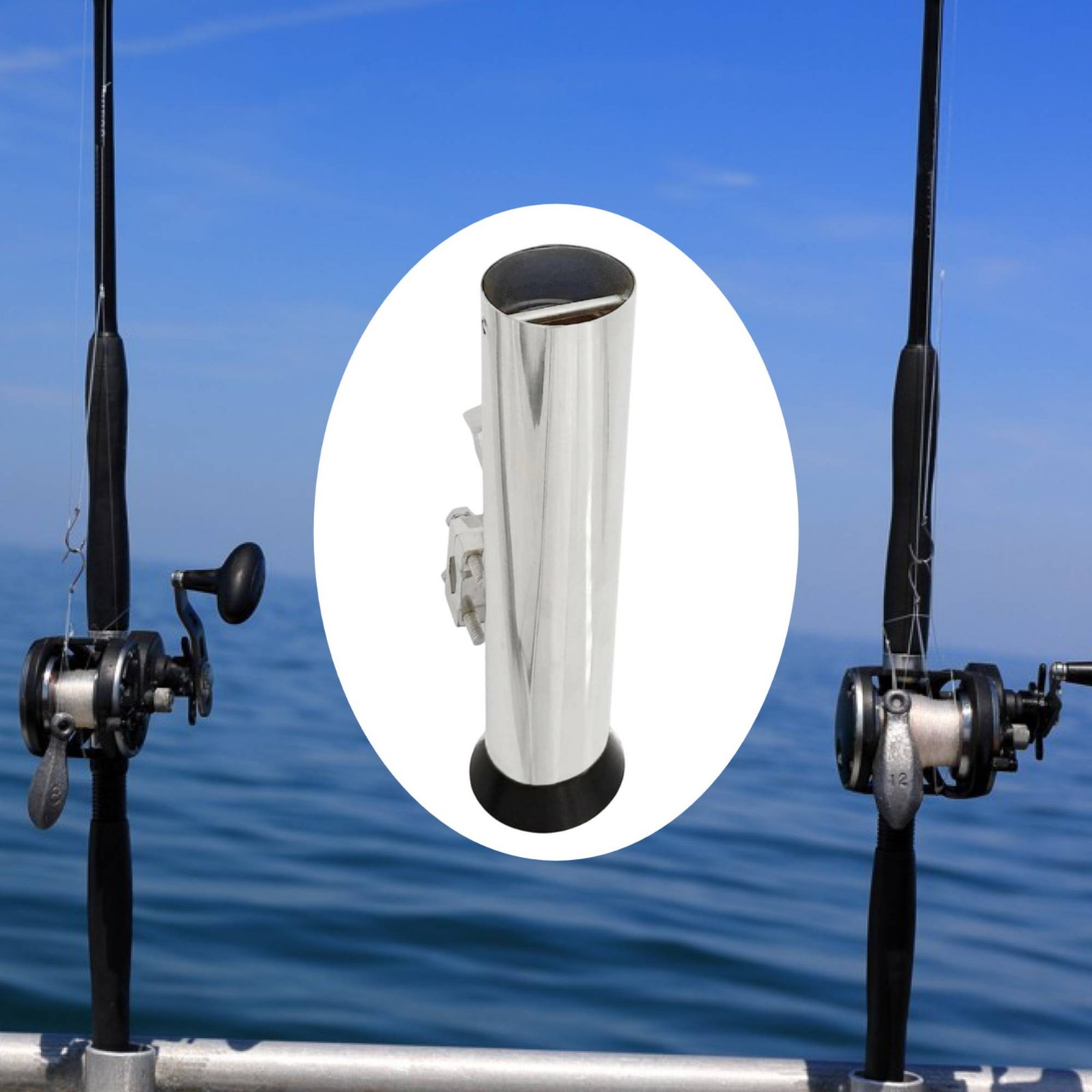 Adjustable Rail Mount Rod Hold - Fishing Rod Boat avis et prix