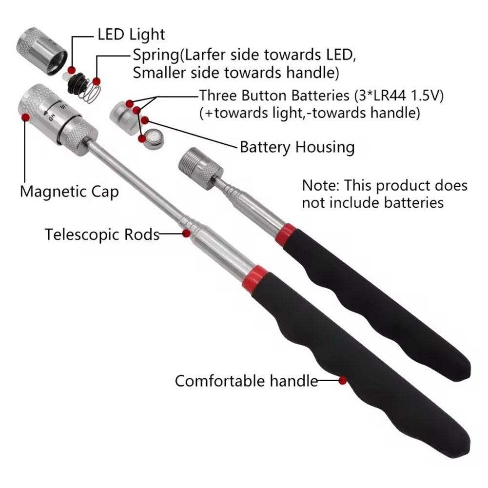 Telescopic Magnetic Pen with L - Fishing Rod Telescopic avis et prix