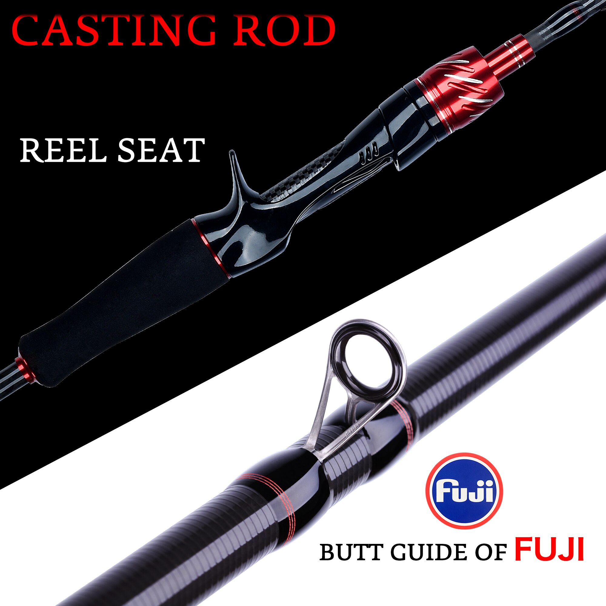 BIUTIFU Traveller Spinning Cas - Fishing Rod Ice avis et prix