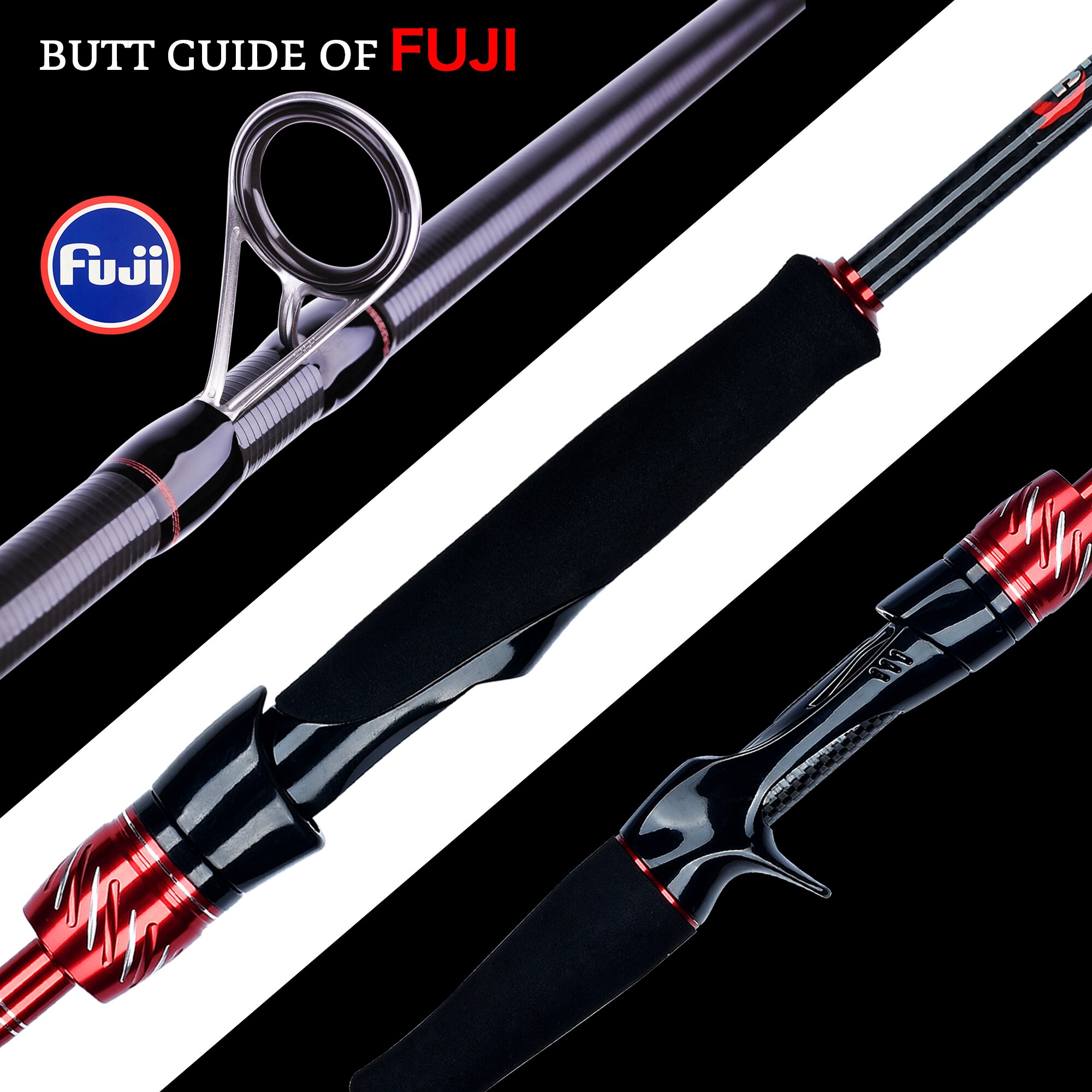 BIUTIFU Traveller Spinning Cas - Fishing Rod Ice avis et prix
