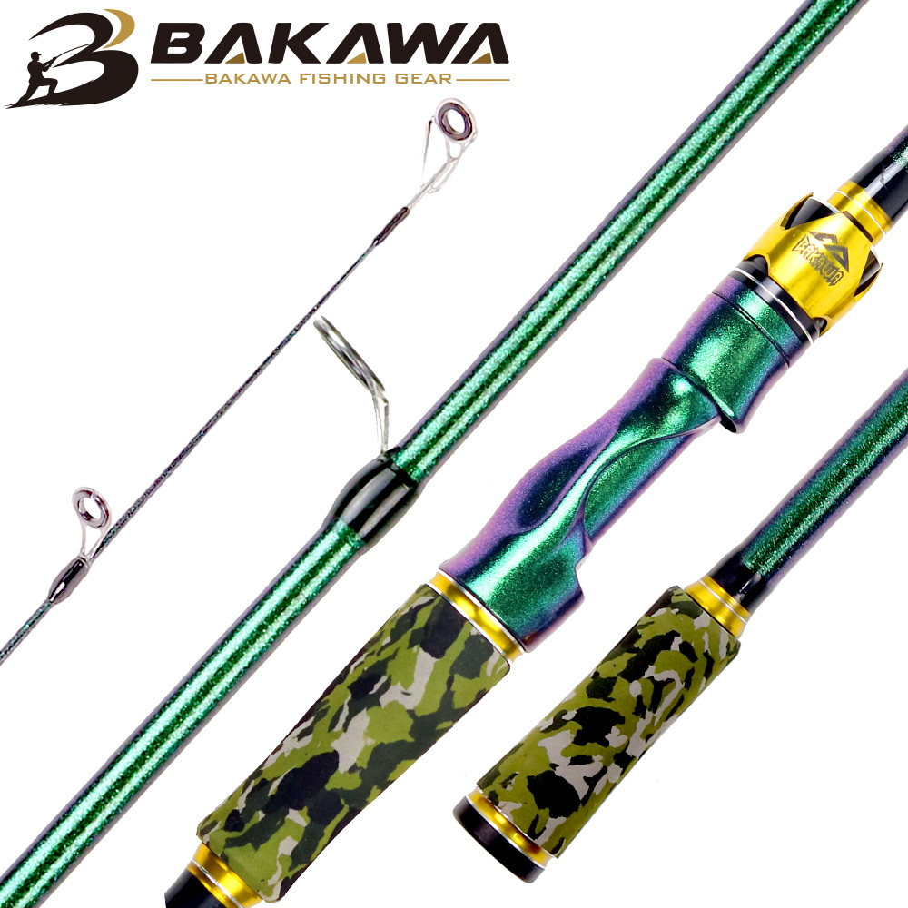 BAKAWA 4 Section Portable Fish - Fishing Rod Surf avis et prix