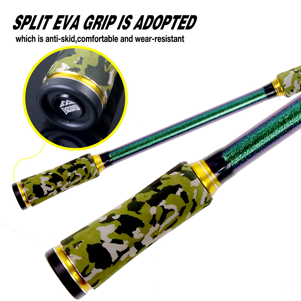 BAKAWA 4 Section Portable Fish - Fishing Rod Surf avis et prix