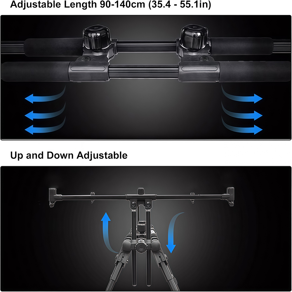 JSFUN  Adjustable 5-Rod Fishin - Fishing Rod Rack avis et prix