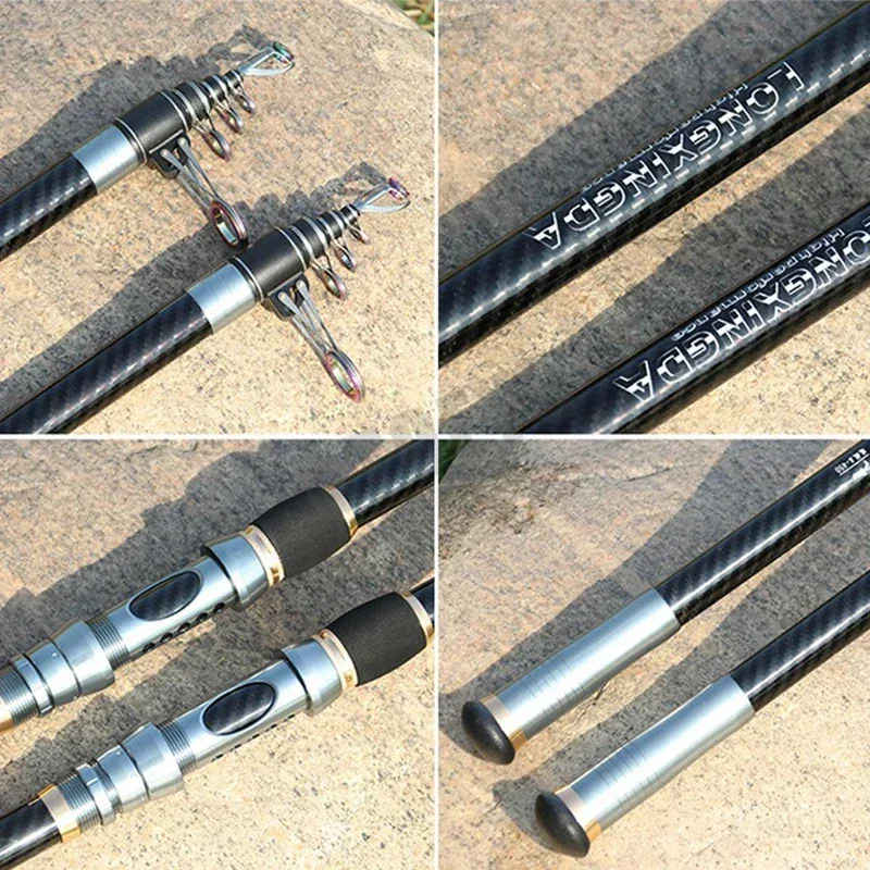 Telescopic Fishing Rod 3.9m 4. - Fishing Rod Surf avis et prix