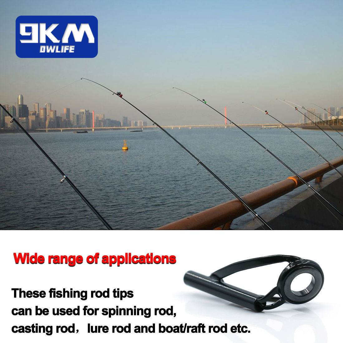 Fishing Rod Guide Tip Repair K - Fishing Rod Guide Replacement avis et prix