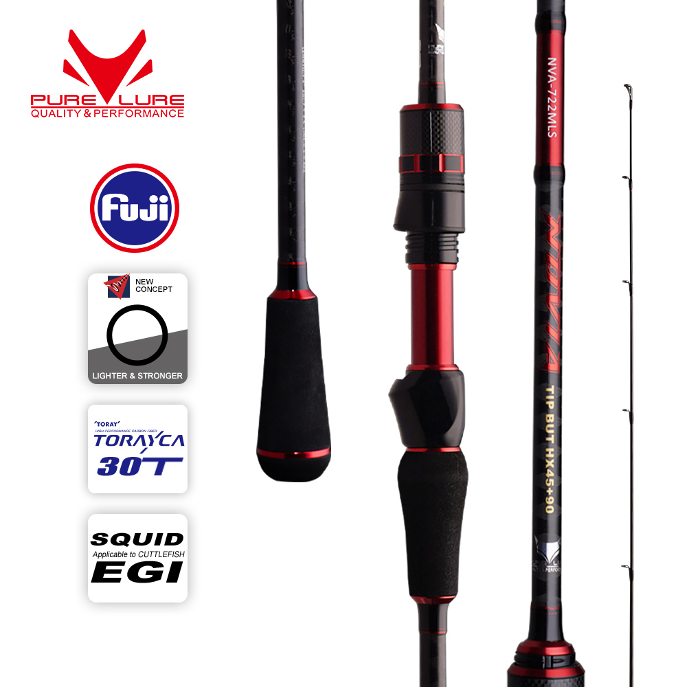 PURELURE NOVIA Squid Rod Surf  - Fishing Rod Surf avis et prix