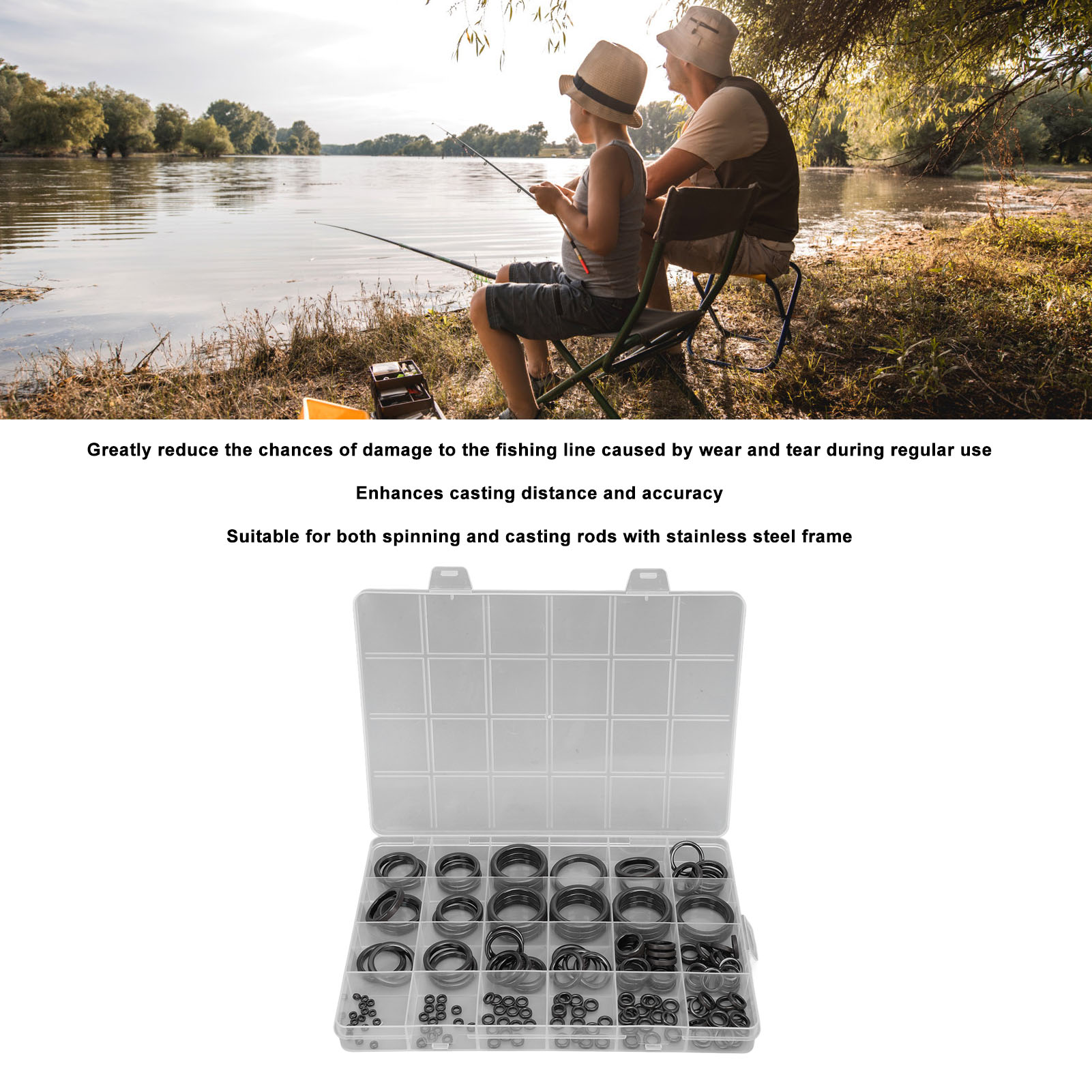 Fishing Rod Guide Repair Kit F - Fishing Rod Casting avis et prix