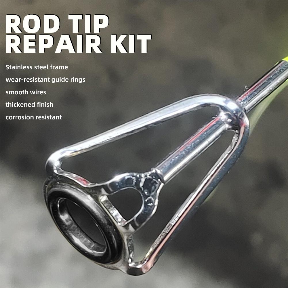 Rod Tip Repair Kit 10pcs Fishi - Fishing Rod Repair Kit avis et prix