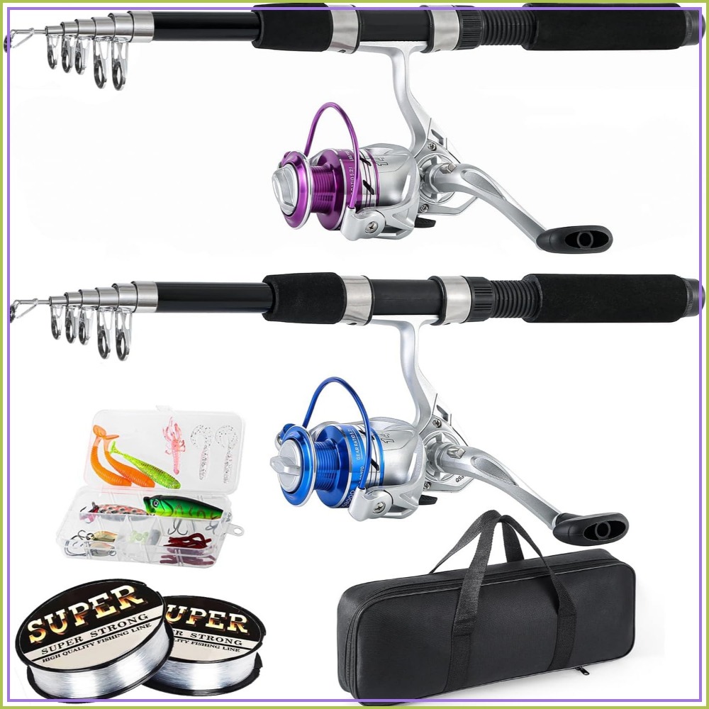 6.9ft Telescopic Fishing Rod & - Fishing Rod Carbon Fiber avis et prix