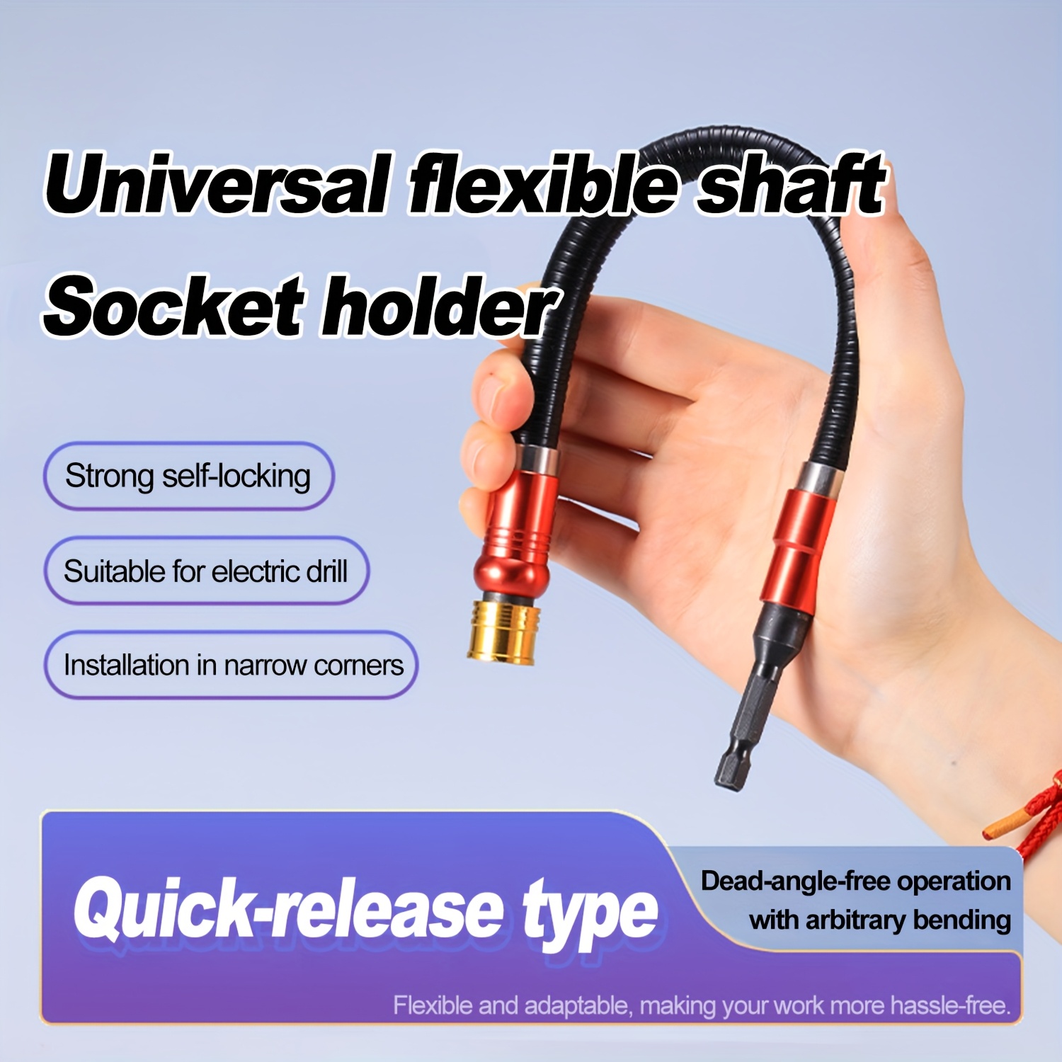 Flexible Shaft Drill Bit Exten - Fishing Rod Holder avis et prix