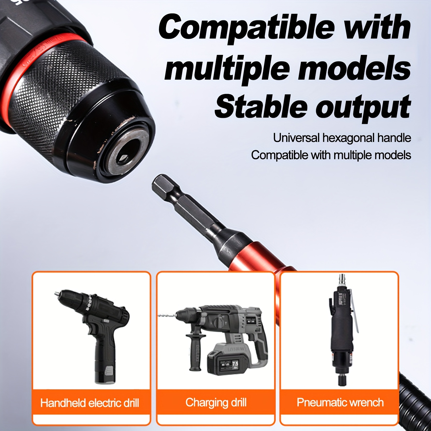 Flexible Shaft Drill Bit Exten - Fishing Rod Holder avis et prix