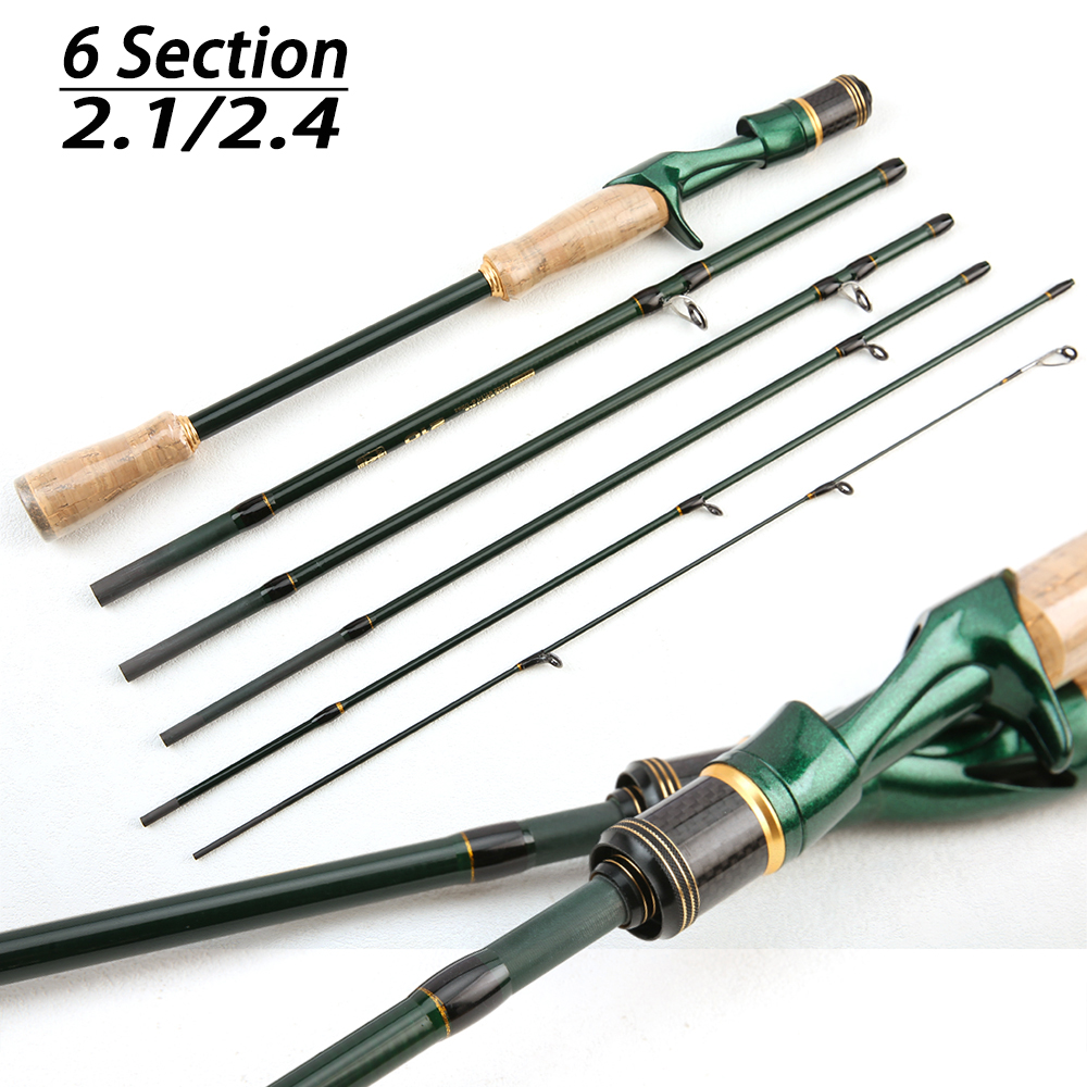 2.4/2.1m Carbon Casting Spinni - Fishing Rod Surf avis et prix