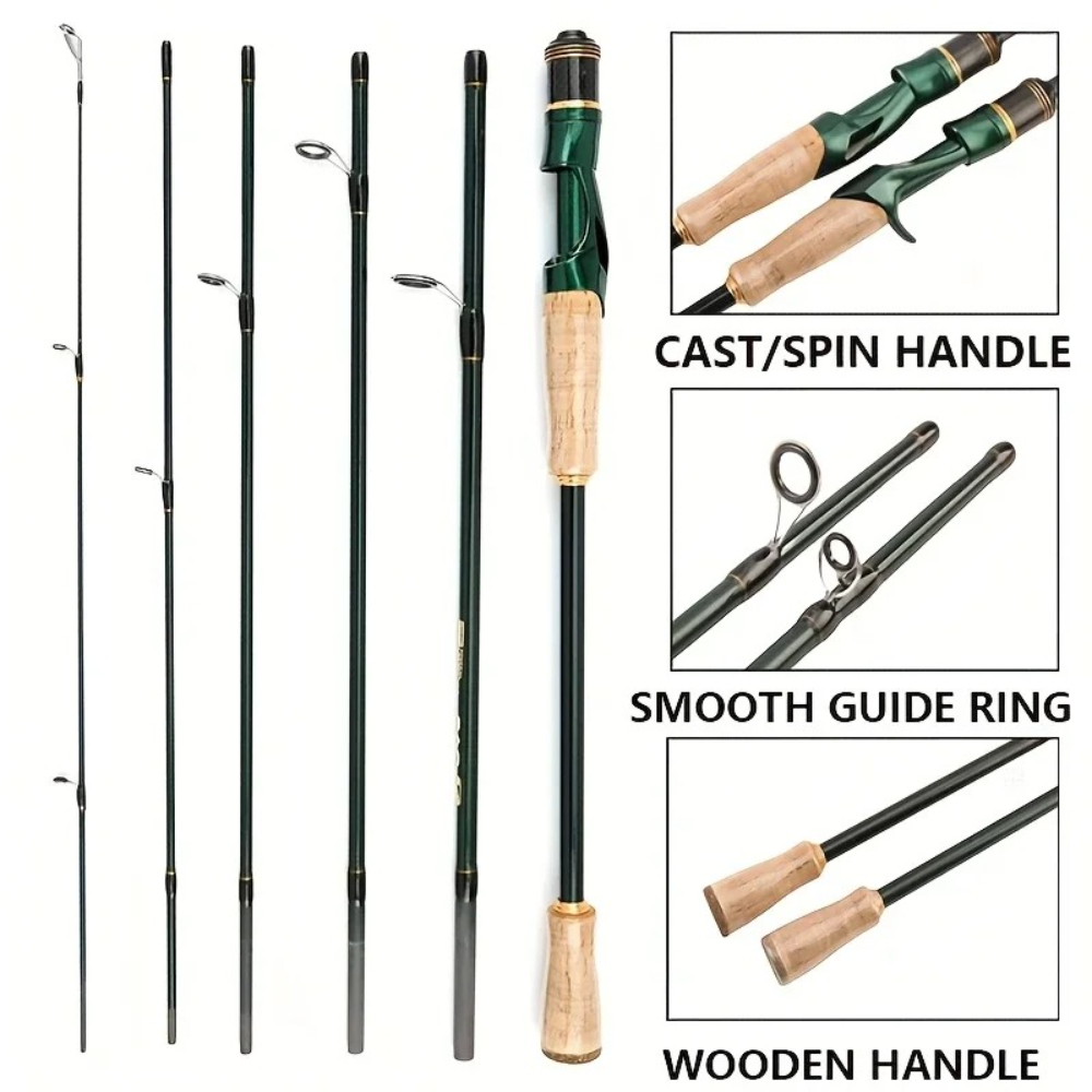 2.4/2.1m Carbon Casting Spinni - Fishing Rod Surf avis et prix