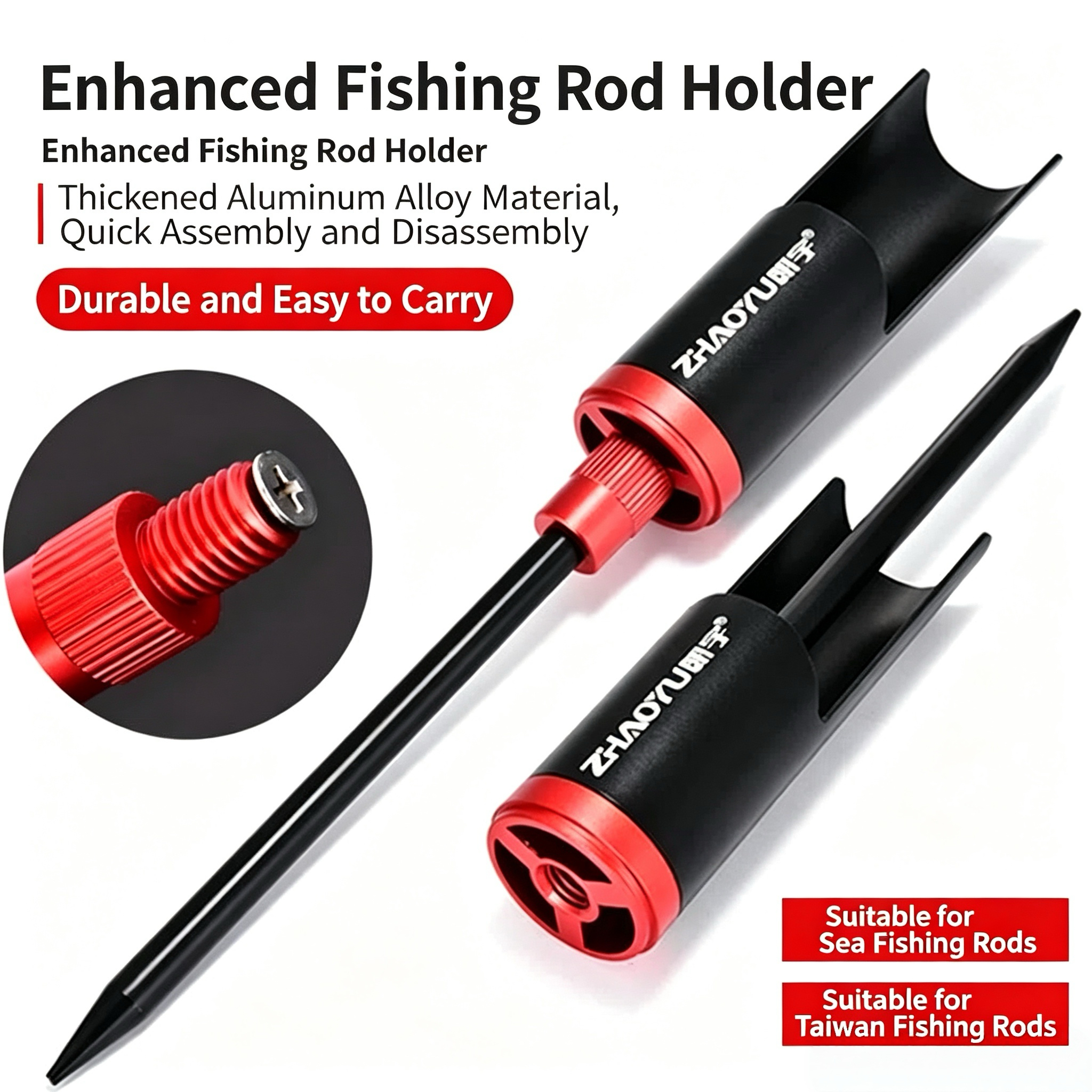 Ground Insert Fishing Rod Hold - Fishing Rod Casting avis et prix