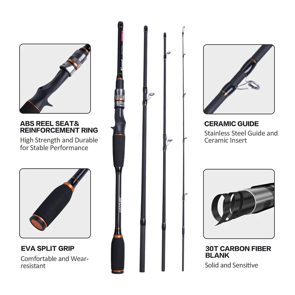 Goture Xceed 4 Setions Travel  - Fishing Rod Surf avis et prix