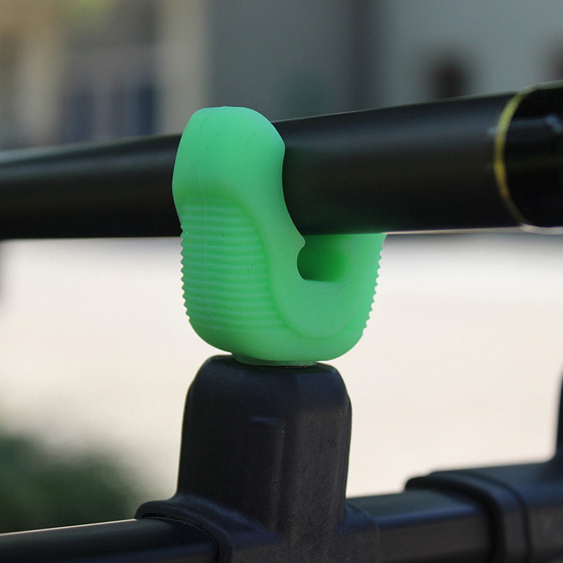4pcs Luminous Green Silicone F - Fishing Rod Telescopic avis et prix