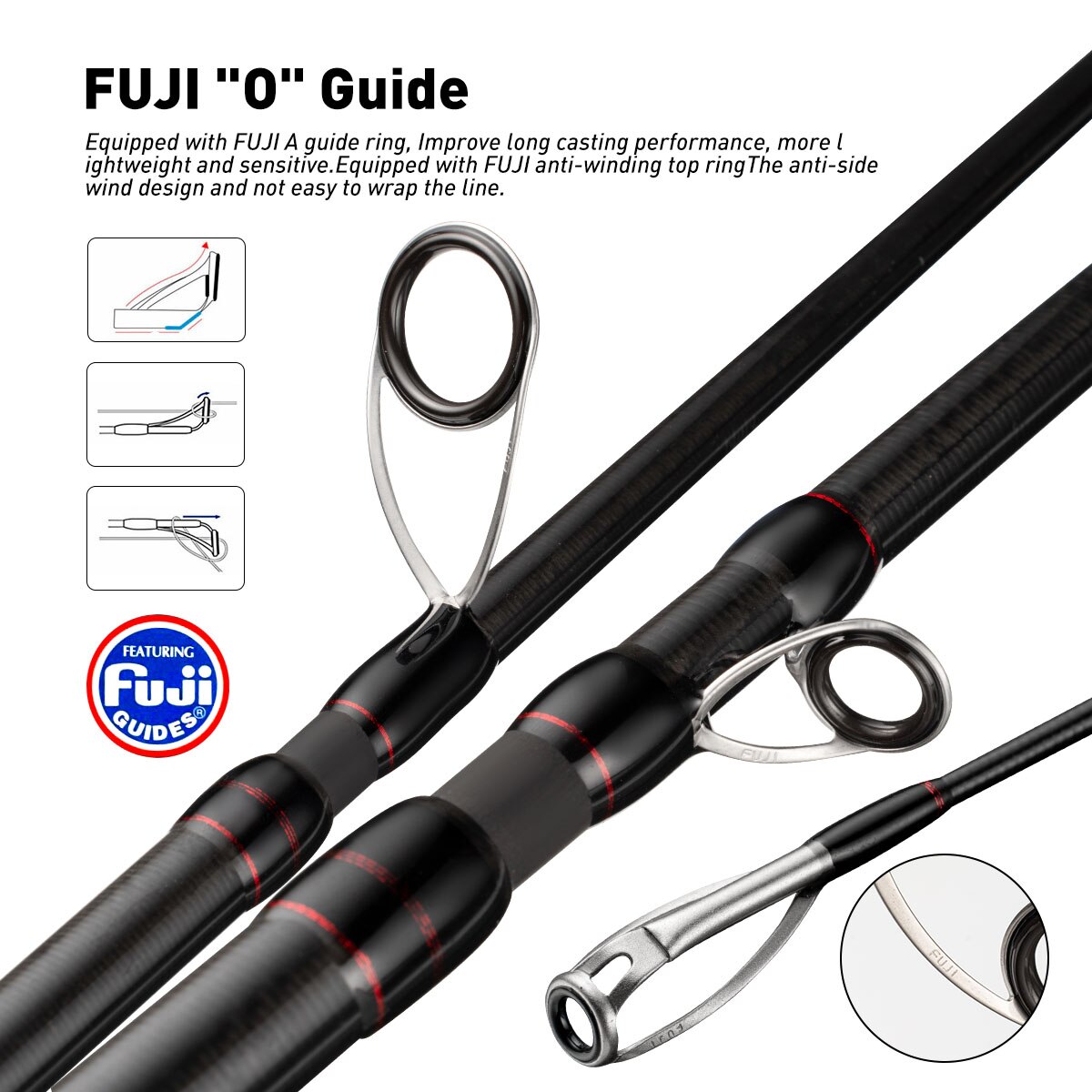 Fishing Rod 6 Section Casting  - Fishing Rod Carbon Fiber avis et prix