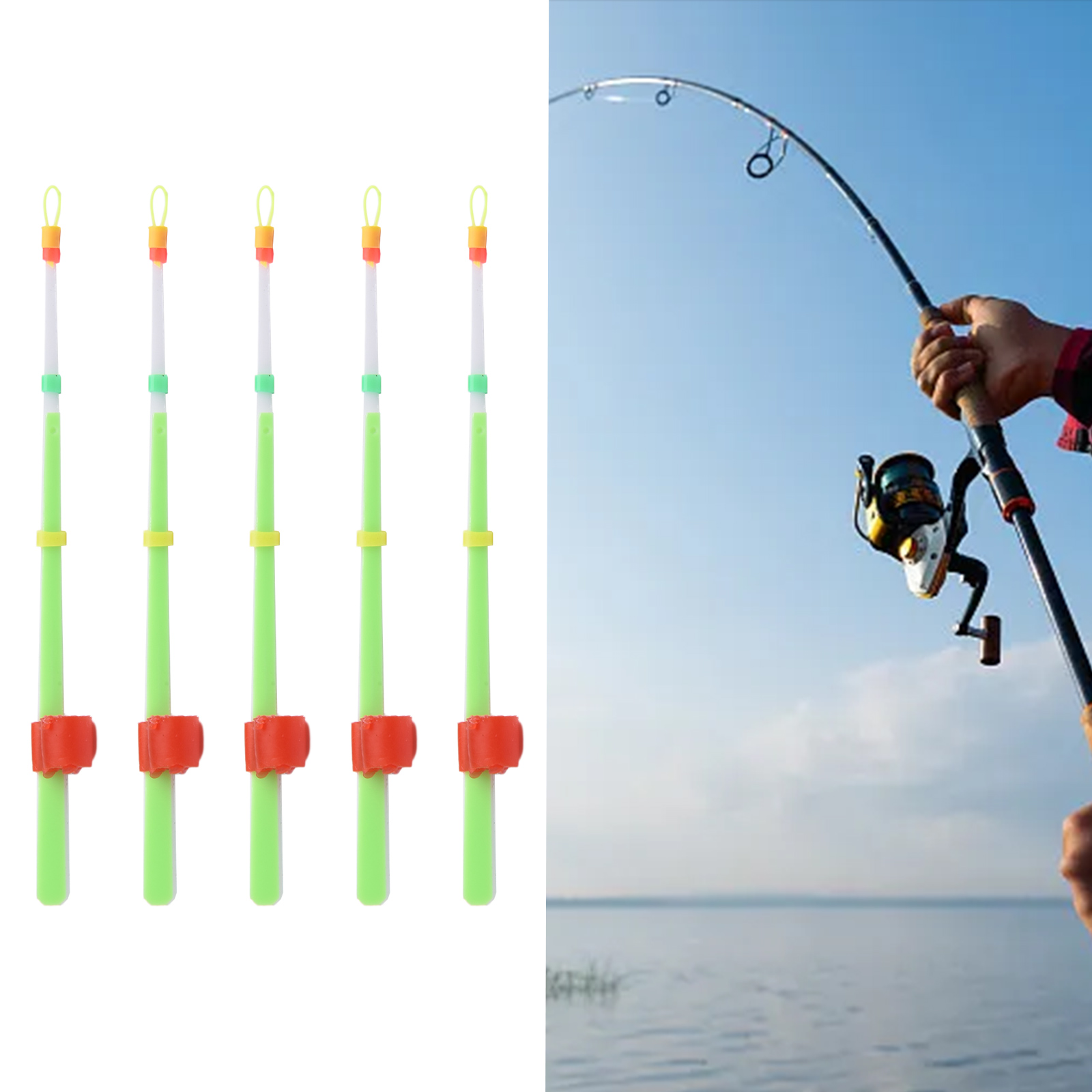 5Pcs Ice Fishing Rod Top Tip P - Fishing Rod Ice avis et prix
