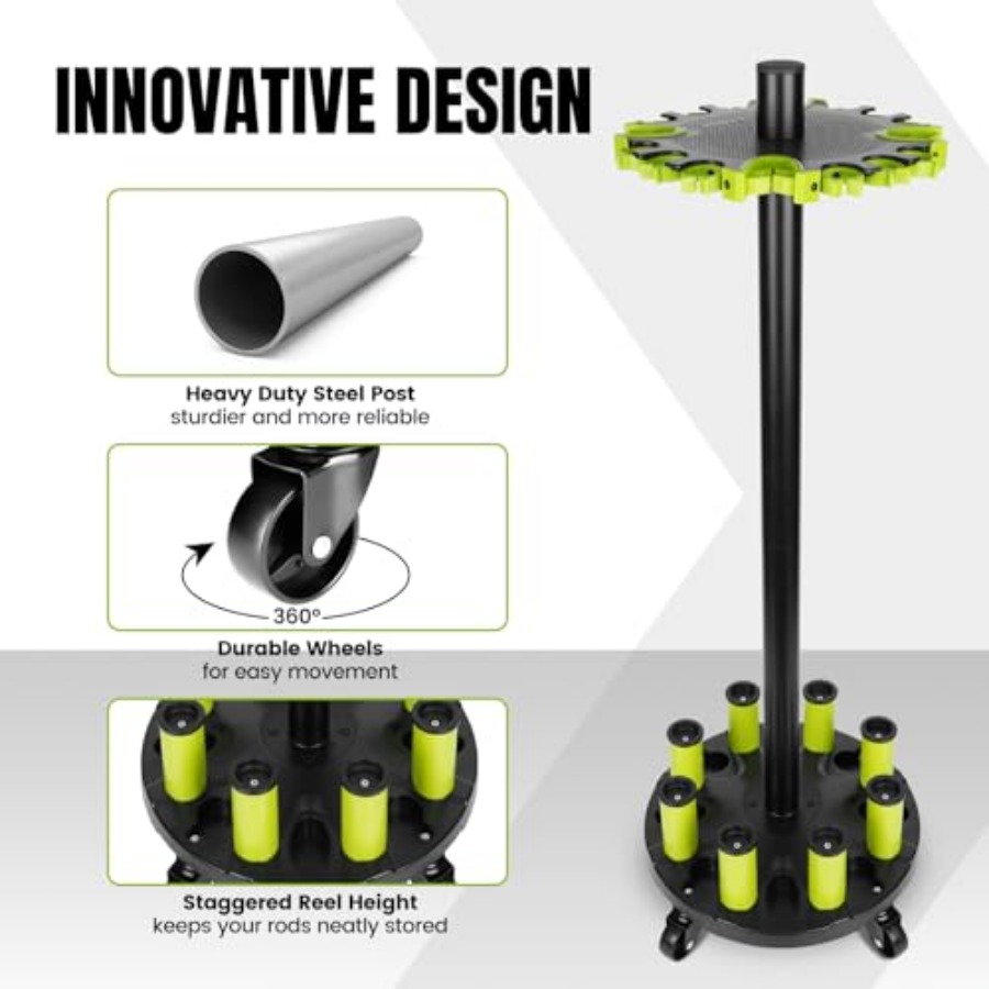 Fishing Rod Holder for Garage, - Fishing Rod Rack avis et prix