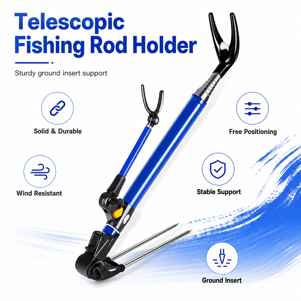 Stainless Steel Reinforced Tel - Fishing Rod Telescopic avis et prix