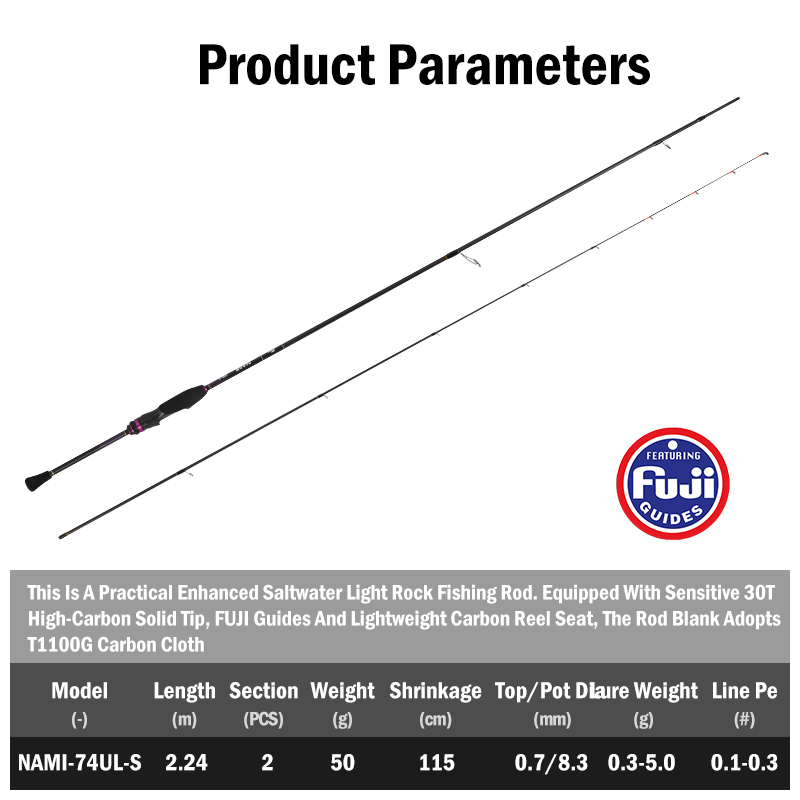 LEYDUN NAMI Ultralight Ajing R - Fishing Rod Guide Replacement avis et prix