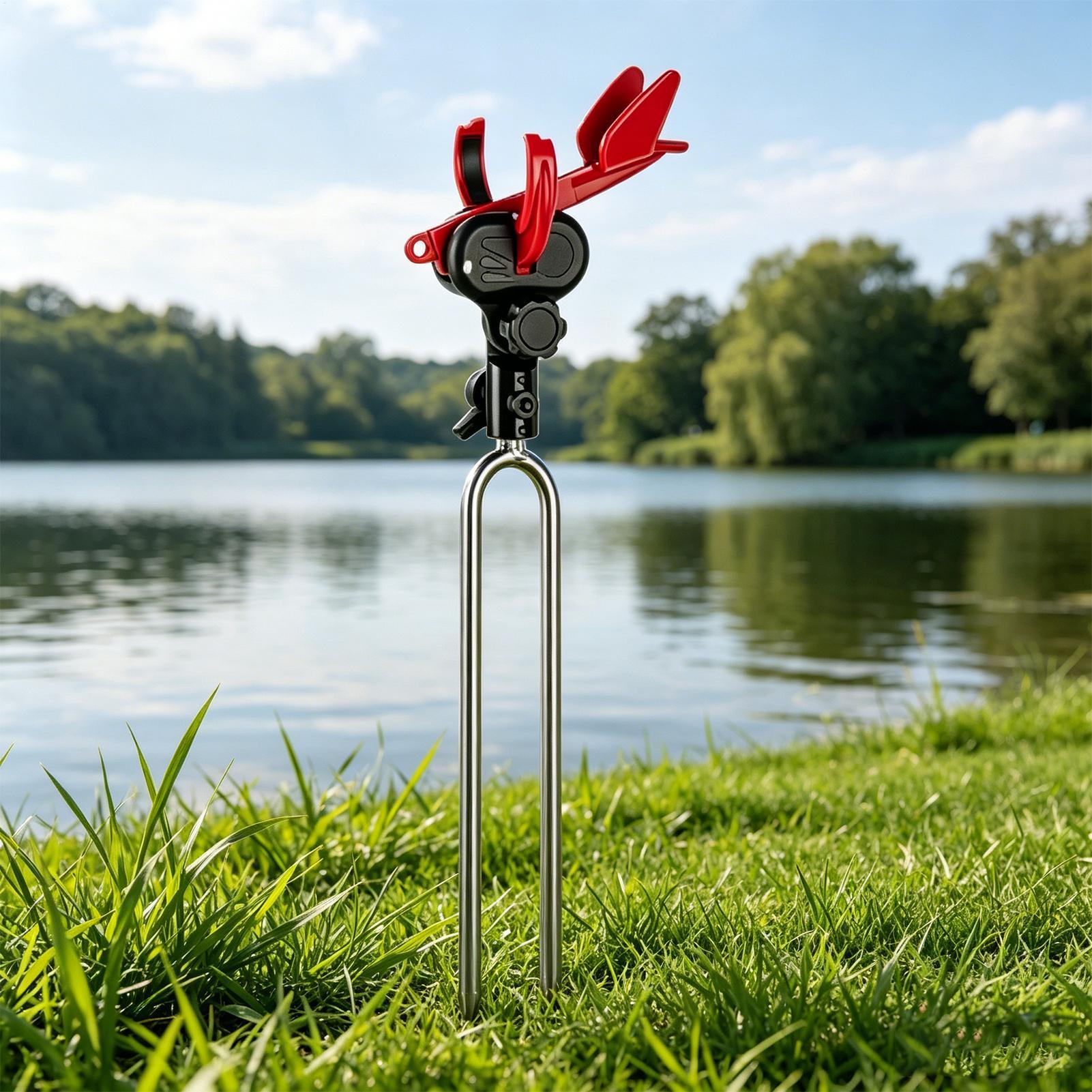 360 Degree Rotatable Ground Fi - Fishing Rod Rack avis et prix