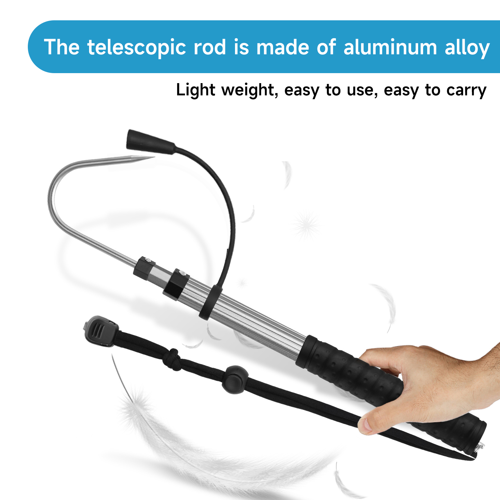 SANLIKE 90cm Telescopic Fishin - Fishing Rod Telescopic avis et prix