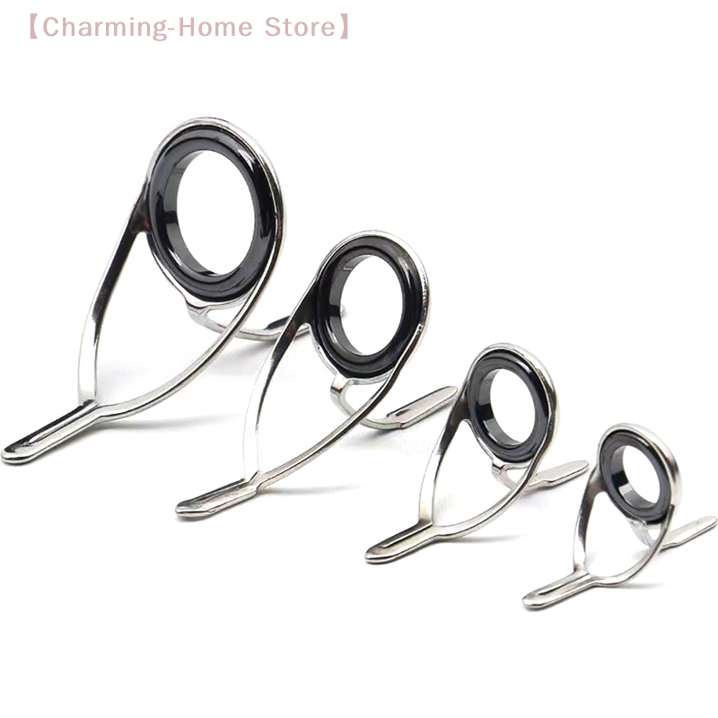 【M】4Pcs Stainless Steel Fishin - Fishing Rod Guide Replacement avis et prix