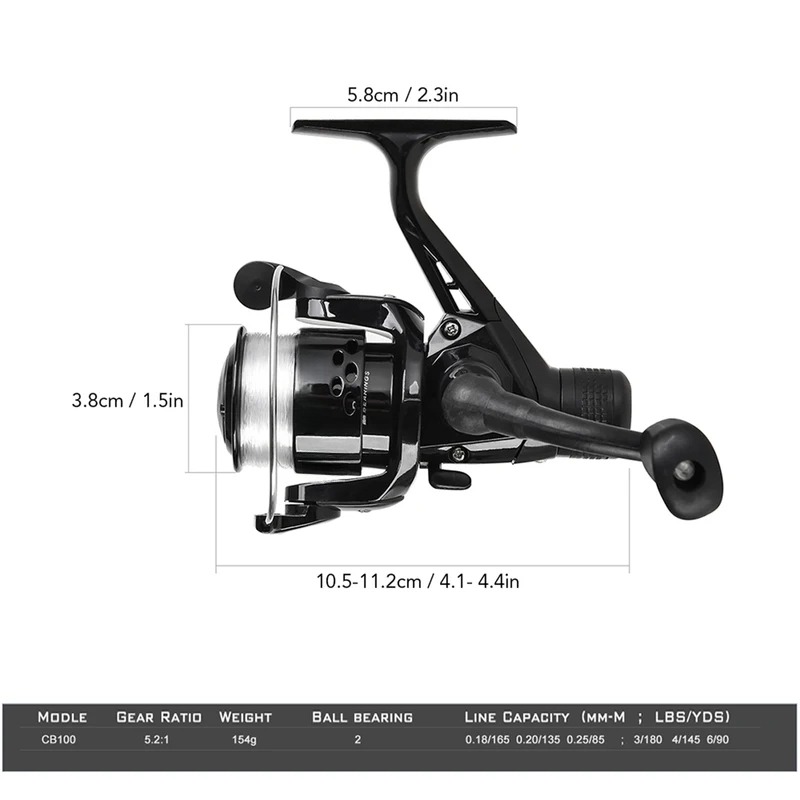 BRAVMAK 2.1/ 2.3 mTelescopic F - Fishing Rod Spinning avis et prix