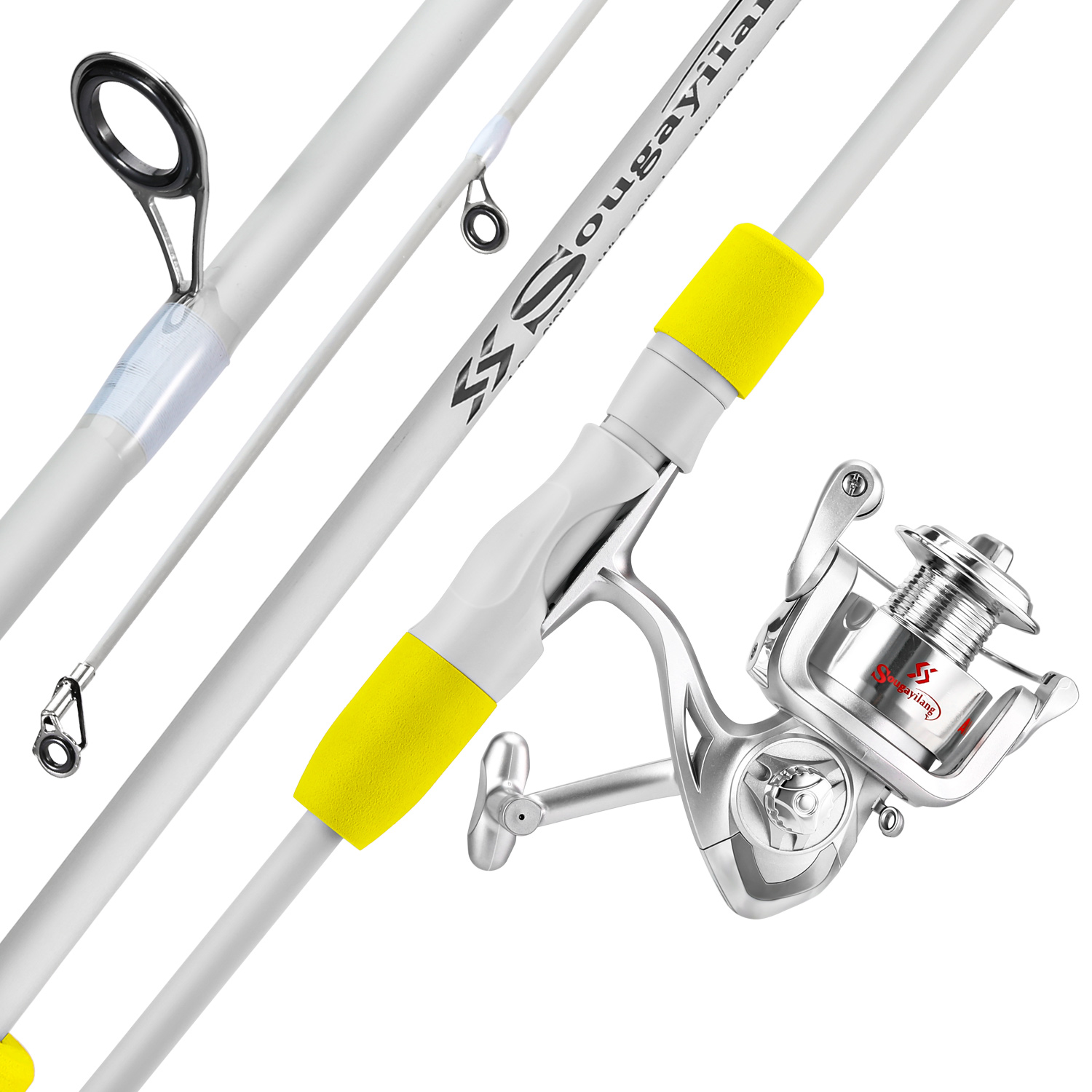 Sougayilang 2section Spinning  - Fishing Rod Carbon Fiber avis et prix