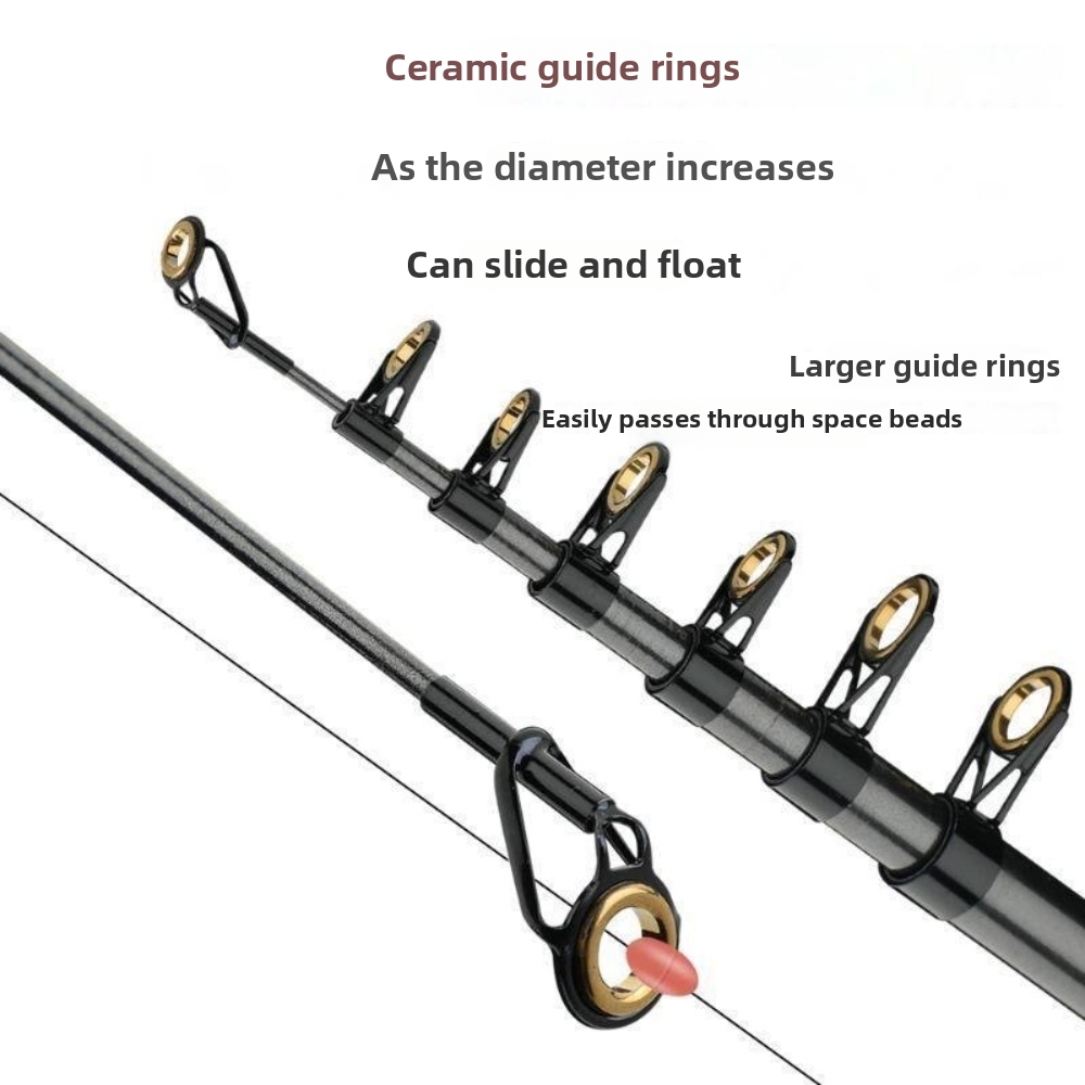 30T Carbon Fiber Retractable F - Fishing Rod Surf avis et prix