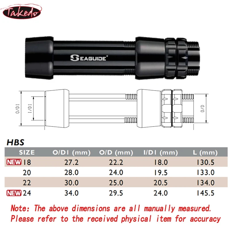 TAKEDO 18# 20# 22# 24# HBS Hea - Fishing Rod Repair Kit avis et prix